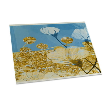 Kaola 42x32cm Flower Floral Pattern Placemat Heat Insulation Dining Table Mat Pad