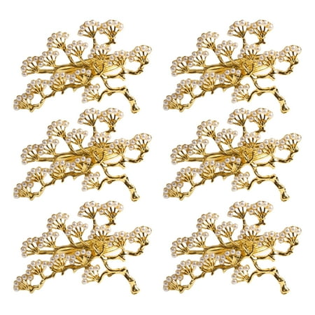 6Pcs Pine Tree Artificial Pearl Shape Napkin Ring Party Dinner Table Decoration
6Pcs Pine Tree Artificial Pearl Shape Napkin Ring Party Dinner Table Decoration