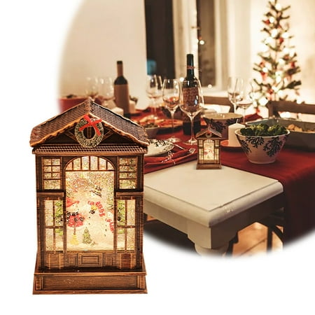 Music Box Christmas Music Box LED Illuminated Lamp Enchanting Snow Globe Night Light Decoration Holiday For Kids & Adults Festive Home Decor For Christmas Cheer 500ml
Music Box Christmas Music Box LED Illuminated Lamp Enchanting Snow Globe Night Light Decoration Holiday For Kids & Adults Festive Home Decor For Christmas Cheer 500ml