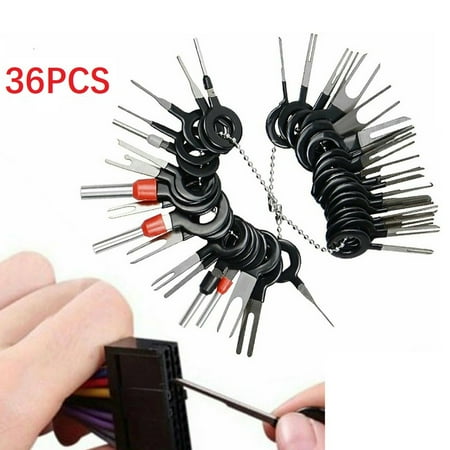 BAMILL 36PCS Terminal Removal Tool Extractor Pin Automotive Car Wire Plug Connector
BAMILL 36PCS Terminal Removal Tool Extractor Pin Automotive Car Wire Plug Connector