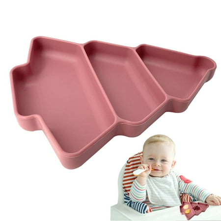 Fovolat Toddler Suction Plates Christmas Tree Shaped Compartment Plate Self Feeding Plates with 3 Compartments for Snacks Desserts Appetizer show
Fovolat Toddler Suction Plates Christmas Tree Shaped Compartment Plate Self Feeding Plates with 3 Compartments for Snacks Desserts Appetizer show