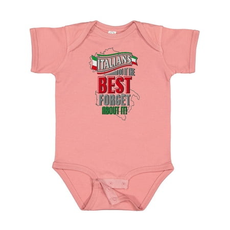 Inktastic Italians Do It Best Gift Baby Boy or Baby Girl Bodysuit