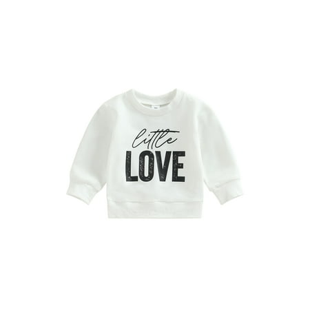 wybzd Toddler Baby Boy Girl Long Sleeve Crewneck Sweatshirt Outfit Love Print Pullover Tops Valentines Day Clothes 2-3 Years
wybzd Toddler Baby Boy Girl Long Sleeve Crewneck Sweatshirt Outfit Love Print Pullover Tops Valentines Day Clothes 2-3 Years