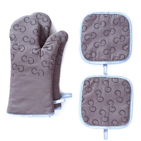 Oven Mitt and Heat Resistant Pot Holder Pad Protective Oven Gloves the for Kitchen Gadgets Party
Oven Mitt and Heat Resistant Pot Holder Pad Protective Oven Gloves the for Kitchen Gadgets Party