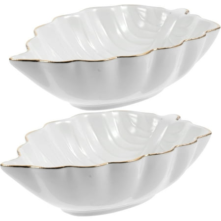 2pcs Leaf -shaped Multipurpose Ceramic Sauce Dish Seasoning Dish Desktop Dipping Bowl
2pcs Leaf -shaped Multipurpose Ceramic Sauce Dish Seasoning Dish Desktop Dipping Bowl