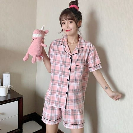 CoCopeaunt Print Women Pajamas Sets Summer Short Sleeve Cartoon Sleepwear Pink Pijama Mujer Female Nightsuit Cat Moon
CoCopeaunt Print Women Pajamas Sets Summer Short Sleeve Cartoon Sleepwear Pink Pijama Mujer Female Nightsuit Cat Moon