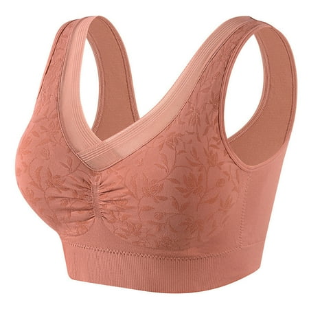 Yuwull Soft Sleep Wirefree Bras for Women Full Coverage No Underwire Everyday Bras Comfortable Sports with Removable Pads Seamless Sports Bra Coffee XXL Clearance
Yuwull Soft Sleep Wirefree Bras for Women Full Coverage No Underwire Everyday Bras Comfortable Sports with Removable Pads Seamless Sports Bra Coffee XXL Clearance