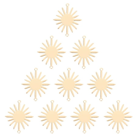 Tinksky 10Pcs Double Hanging Sun Flower Charm Necklace Lovely Connector Charms for DIY
Tinksky 10Pcs Double Hanging Sun Flower Charm Necklace Lovely Connector Charms for DIY