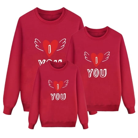 Fashion Long Sleeve Letter Printed Casual Hoodless Pullover Sweatshirt Blouse Family Matching Outfit Maternity Christmas Pajamas Matching Family
Fashion Long Sleeve Letter Printed Casual Hoodless Pullover Sweatshirt Blouse Family Matching Outfit Maternity Christmas Pajamas Matching Family