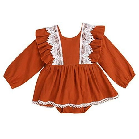 Styles I Love Infant Baby Girls Lace Ruffle Long Sleeve Cotton Linen Romper Dress Autumn Holiday Outfit
Styles I Love Infant Baby Girls Lace Ruffle Long Sleeve Cotton Linen Romper Dress Autumn Holiday Outfit