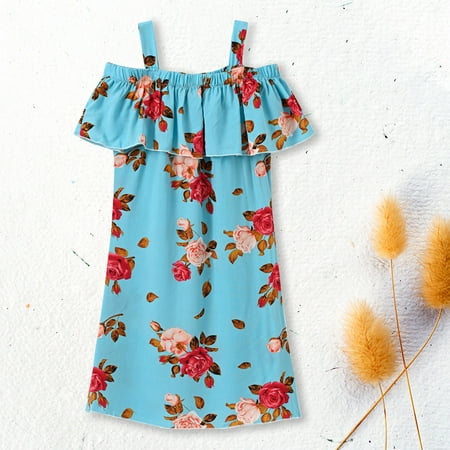XMMSWDLA Toddler Girl Clothes Kids Baby Girl Summer Vacation Dress Suspender Skirt Floral Dress Discount Clearance
XMMSWDLA Toddler Girl Clothes Kids Baby Girl Summer Vacation Dress Suspender Skirt Floral Dress Discount Clearance