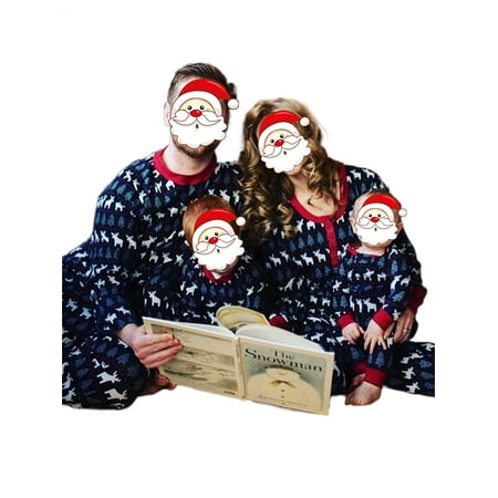 Canis Christmas Family Pajamas Set Cartoon Elk Print Long Sleeve Crew Neck Tops Elastic Long Pants
Canis Christmas Family Pajamas Set Cartoon Elk Print Long Sleeve Crew Neck Tops Elastic Long Pants