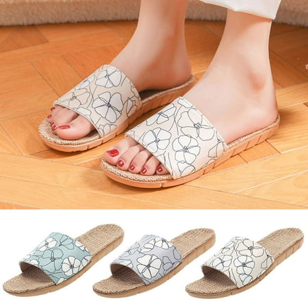 mtvxesu Cloud Slides Womens Fashion Soft Sole Linen Home Indoor Open Toe Flat Shoes Beach Slippers Slide Sandals Women Beach Holiday Summer Savings
mtvxesu Cloud Slides Womens Fashion Soft Sole Linen Home Indoor Open Toe Flat Shoes Beach Slippers Slide Sandals Women Beach Holiday Summer Savings