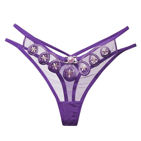 Knosfe Women s Low Rise Underwear Lace Stretch Panties Soft Breathable Open Crotch Thong Sexy G-string Free Size
Knosfe Women s Low Rise Underwear Lace Stretch Panties Soft Breathable Open Crotch Thong Sexy G-string Free Size