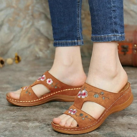 Karcher Women Flower Embroidered Vintage Casual Wedges Sandals Complete Shoe Size for 2021 New Style
Karcher Women Flower Embroidered Vintage Casual Wedges Sandals Complete Shoe Size for 2021 New Style