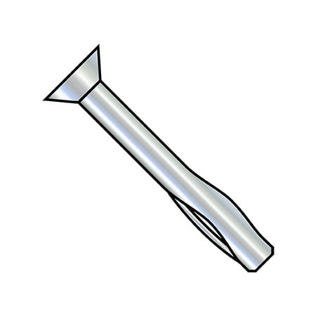 1/4X3 Flat Head Split Drive Anchor Zinc (Pack Qty 100) BC-1448ADSPF