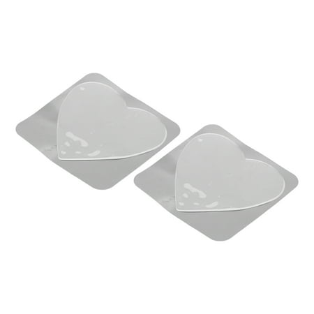 2Pcs Heart Shaped Nipple Covers Hypoallergenic Fragrance Free Silicone Material Adhesive Silicone Chest Pasties for Women
2Pcs Heart Shaped Nipple Covers Hypoallergenic Fragrance Free Silicone Material Adhesive Silicone Chest Pasties for Women