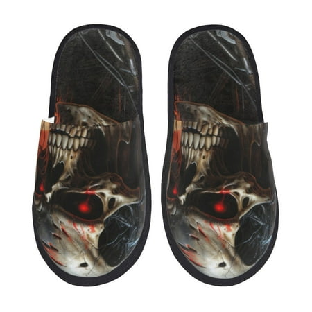 Disketp Cyberpunk Skull American Flag Fuzzy House Memory Foam Slippers Furry Fur Lined Bedroom Shoes Cozy Indoor-Medium
Disketp Cyberpunk Skull American Flag Fuzzy House Memory Foam Slippers Furry Fur Lined Bedroom Shoes Cozy Indoor-Medium