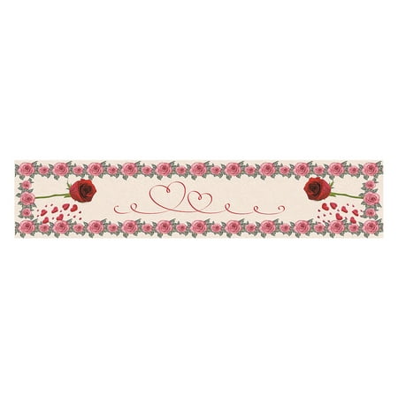 Wiueurtly Hemstitch Table Valentine s Day Table Flag Home Decoration Printing Table Mat Encryption Linen Table Insulation Table Flag
Wiueurtly Hemstitch Table Valentine s Day Table Flag Home Decoration Printing Table Mat Encryption Linen Table Insulation Table Flag
