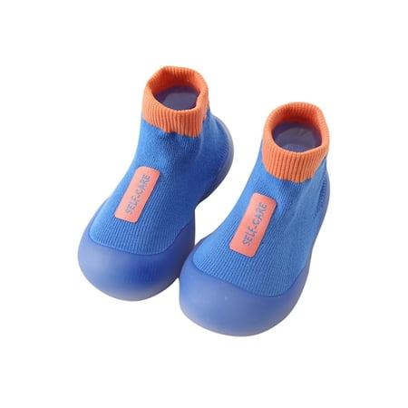 Lacyhop Baby Socks Non-Slip Floor Slippers First Walker Sock Shoes Bedroom Comfort Slipper Casual Soft Sole Home Shoe Blue 5C
Lacyhop Baby Socks Non-Slip Floor Slippers First Walker Sock Shoes Bedroom Comfort Slipper Casual Soft Sole Home Shoe Blue 5C