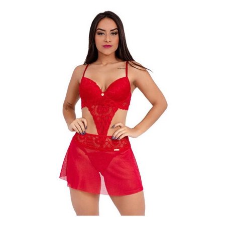 Sexy Sexy Lingerie Bra Panties And Skirt