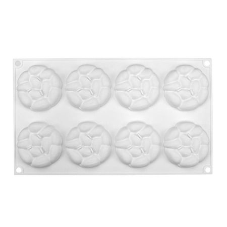 Round Almonds Silicone Cake Mold for Chocolate Mousse Ice Cream Dessert