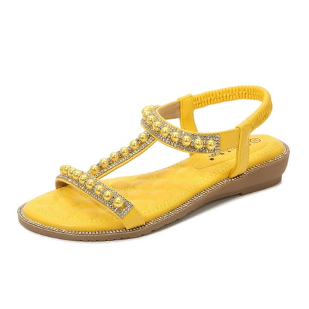 Dyfzdhu Wedge Sandals For Women Sandals For Womens Studded Shoes Wedges Elastic Strap Roman Sandals
Dyfzdhu Wedge Sandals For Women Sandals For Womens Studded Shoes Wedges Elastic Strap Roman Sandals