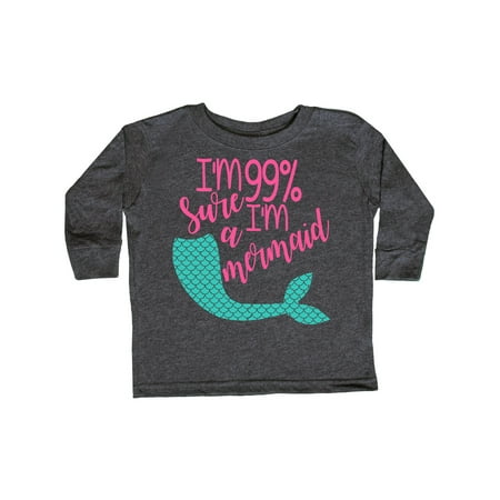 Inktastic I m 99 Percent Sure I m a Mermaid Gift Toddler Boy or Toddler Girl Long Sleeve T-Shirt
Inktastic I m 99 Percent Sure I m a Mermaid Gift Toddler Boy or Toddler Girl Long Sleeve T-Shirt