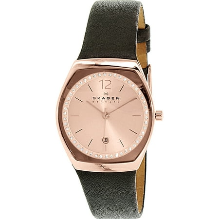 Skagen Women's Asta SKW2259 Grey Leather Quartz Watch