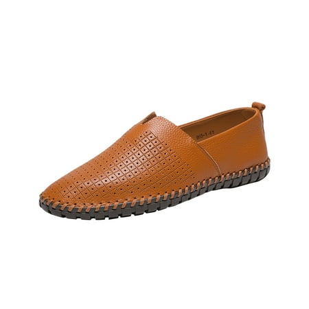 Josdec Oversized Men s Shoes One Toe Top Layer Cowhide Loafers Leather Hollow Out Shoes Brown on Clearance
Josdec Oversized Men s Shoes One Toe Top Layer Cowhide Loafers Leather Hollow Out Shoes Brown on Clearance