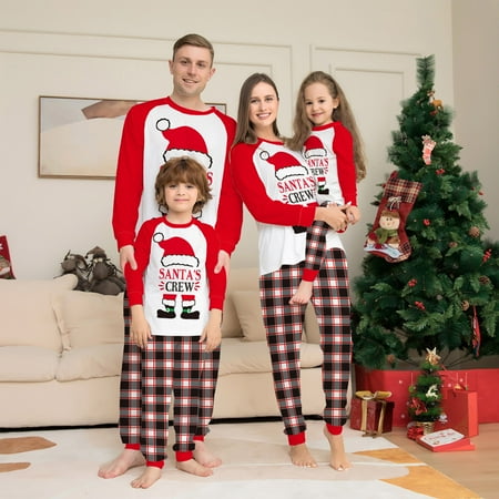 Christmas Pajamas for Family Matching Family Pajamas Top&Pants Long Sleeve Sleepwear Christmas Pajamas for Women/Men/Kids
Christmas Pajamas for Family Matching Family Pajamas Top&Pants Long Sleeve Sleepwear Christmas Pajamas for Women/Men/Kids