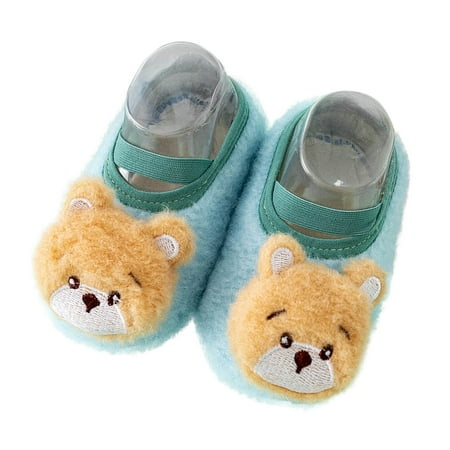 Yinguo Autumn And Winter Boys And Girls Children Socks Shoes Non Slip Indoor Floor Baby Sports Shoes Warm And Comfortable Short Plush Bear Blue M
Yinguo Autumn And Winter Boys And Girls Children Socks Shoes Non Slip Indoor Floor Baby Sports Shoes Warm And Comfortable Short Plush Bear Blue M