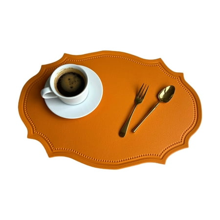 PVC Place Mats Kitchen Dining Table Mats Steak Pad Anti-scalding Insulation Pads INS Style Oval Shaped for Home Kitchen
PVC Place Mats Kitchen Dining Table Mats Steak Pad Anti-scalding Insulation Pads INS Style Oval Shaped for Home Kitchen