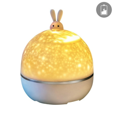 Mpeace Rabbit Design Rotating LED Projector Lamp Night Light Kids Bedroom Birthday Gift
Mpeace Rabbit Design Rotating LED Projector Lamp Night Light Kids Bedroom Birthday Gift