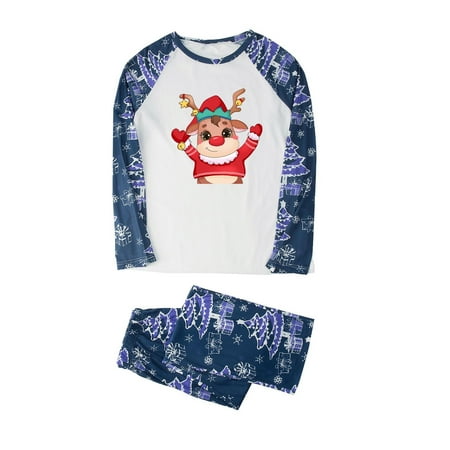 KEJIG Stylish Parent-child Warm Christmas Set Printed Home Wear Pajamas Two-piece Mom Set
KEJIG Stylish Parent-child Warm Christmas Set Printed Home Wear Pajamas Two-piece Mom Set