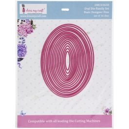 Dress My Craft Dress My Craft Basic Designer Dies-Oval Family