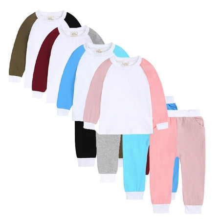 Godderr Toddler Newborn Girls Boys Pajamas Outfits Baby Kids Cotton Sleepwear Set Long Sleeve Winter Pjs for 2PCS 3M-13Y
Godderr Toddler Newborn Girls Boys Pajamas Outfits Baby Kids Cotton Sleepwear Set Long Sleeve Winter Pjs for 2PCS 3M-13Y