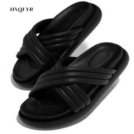2022 New Women s Slippers Women s Flip Flops Flat Heel Thick Sole Casual Vacation Beach Shoes Outdoor Slippers Zapatos Mujer
2022 New Women s Slippers Women s Flip Flops Flat Heel Thick Sole Casual Vacation Beach Shoes Outdoor Slippers Zapatos Mujer
