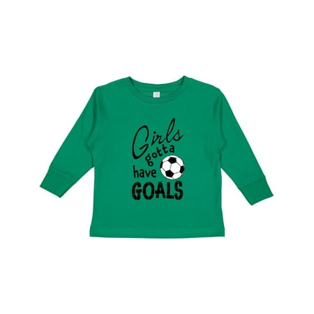 Inktastic Girls Gotta Have Goals- Soccer Gift Toddler Toddler Girl Long Sleeve T-Shirt
Inktastic Girls Gotta Have Goals- Soccer Gift Toddler Toddler Girl Long Sleeve T-Shirt