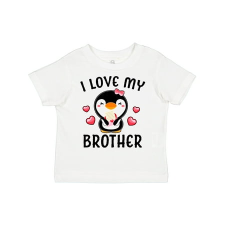 Inktastic I Love My Brother with Cute Penguin and Hearts Gift Toddler Toddler Girl T-Shirt
Inktastic I Love My Brother with Cute Penguin and Hearts Gift Toddler Toddler Girl T-Shirt
