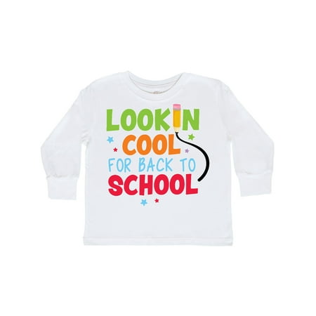 Inktastic Lookin Cool for Back to School Gift Toddler Boy or Toddler Girl Long Sleeve T-Shirt 
Inktastic Lookin Cool for Back to School Gift Toddler Boy or Toddler Girl Long Sleeve T-Shirt