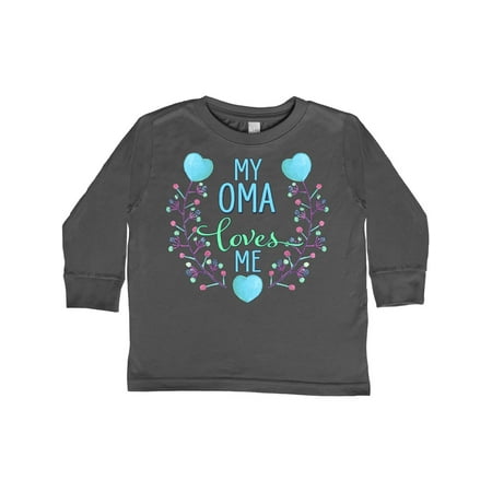 Inktastic My Oma Loves Me with Flowers and Hearts Gift Toddler Boy or Toddler Girl Long Sleeve T-Shirt
Inktastic My Oma Loves Me with Flowers and Hearts Gift Toddler Boy or Toddler Girl Long Sleeve T-Shirt