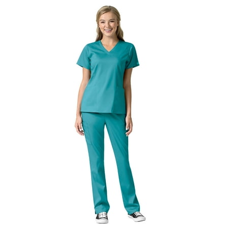 WonderWink Pro Women s 4 Pocket V-Neck Top & Moderate Flare Leg Cargo Pant Scrub Set
WonderWink Pro Women s 4 Pocket V-Neck Top & Moderate Flare Leg Cargo Pant Scrub Set