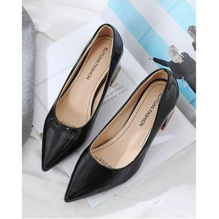 SHYBNM 2024 Brand New Pointed Block Heel Shoes Solid color pointed toe shallow thick heel high heels
SHYBNM 2024 Brand New Pointed Block Heel Shoes Solid color pointed toe shallow thick heel high heels