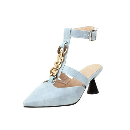 Heels For Women Chunky Heel High Heels For Women Heeled Sandals For Women Women s Summer Fashion Ankle Straps Casual Pointed Toe Sandals Chain High Heels Shoes
Heels For Women Chunky Heel High Heels For Women Heeled Sandals For Women Women s Summer Fashion Ankle Straps Casual Pointed Toe Sandals Chain High Heels Shoes