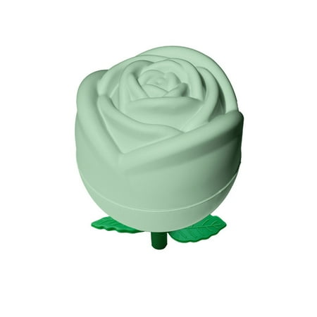 3D Rose Shape Ice Cube Mold Ice Cream Ball Maker Silicone Reusable For Drinks