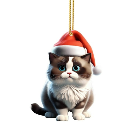 Door Beads for Doorways 2D Acrylic Cartoon Cat Christmas Tree Pendant Christmas Cartoon Cute Christmas Hat Cat Double Print 2D Pendant 1 Piece
Door Beads for Doorways 2D Acrylic Cartoon Cat Christmas Tree Pendant Christmas Cartoon Cute Christmas Hat Cat Double Print 2D Pendant 1 Piece