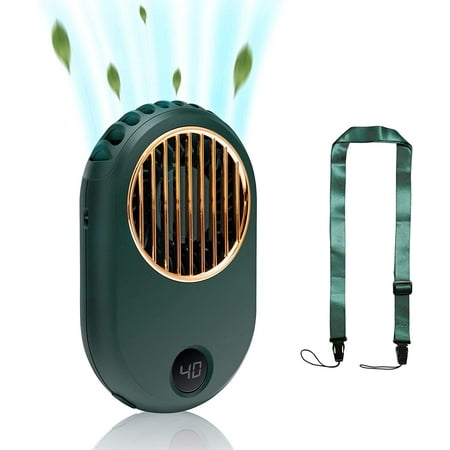 Portable Hanging Neck Fan Wearable Personal Fan Battery Operated USB Rechargeable 3 Speed Mini Handheld Necklace Fan
Portable Hanging Neck Fan Wearable Personal Fan Battery Operated USB Rechargeable 3 Speed Mini Handheld Necklace Fan
