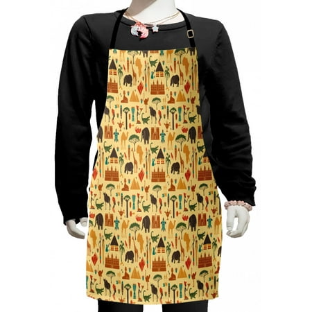 Ethnic Kids Apron Traditional Motifs Camels Crocodiles and Giraffes Bohemian Boys Girls Apron Bib with Adjustable Ties for Cooking Baking Painting Multicolor by Ambesonne
Ethnic Kids Apron Traditional Motifs Camels Crocodiles and Giraffes Bohemian Boys Girls Apron Bib with Adjustable Ties for Cooking Baking Painting Multicolor by Ambesonne