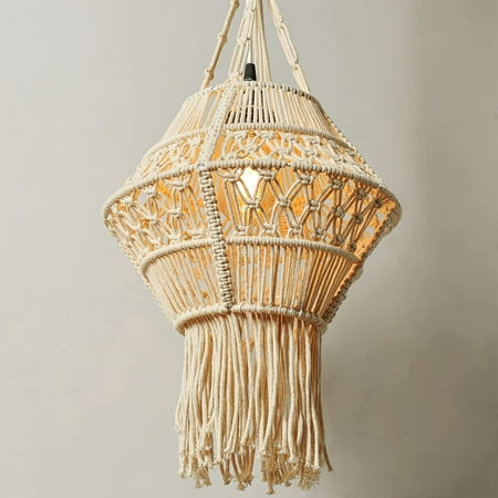 FineArt Hand Woven Pendant Light Boho Hanging Lamp Handmade Ceiling Hanging Modern Lamp for Living Room Bedroom Nursery Dining Room Dorm Office Bulb Include (Bohemian 50 X 31)
FineArt Hand Woven Pendant Light Boho Hanging Lamp Handmade Ceiling Hanging Modern Lamp for Living Room Bedroom Nursery Dining Room Dorm Office Bulb Include (Bohemian 50 X 31)